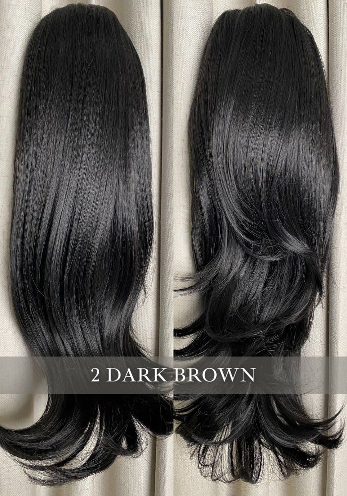 Amy | Synthetic Clip In Ponytail Extension
