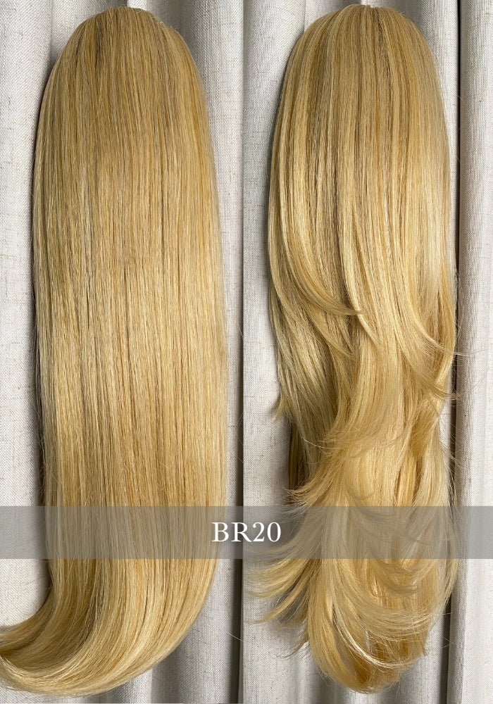Amy | Synthetic Clip In Ponytail Extension