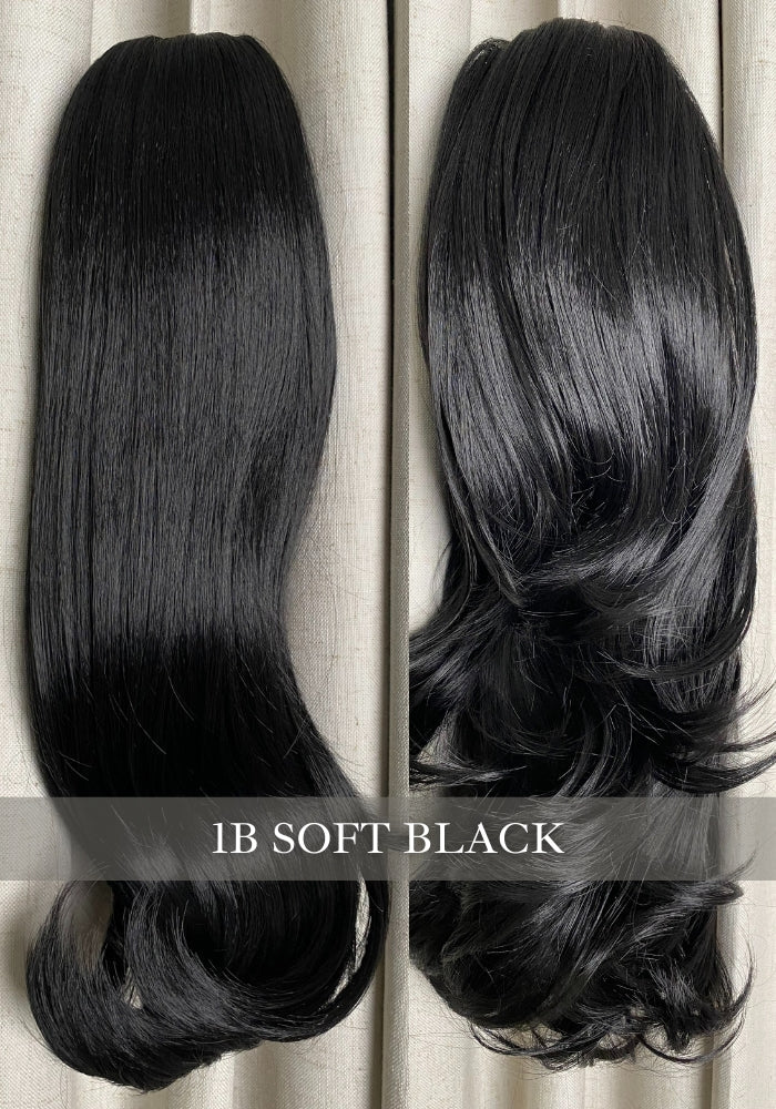 Amy | Synthetic Clip In Ponytail Extension