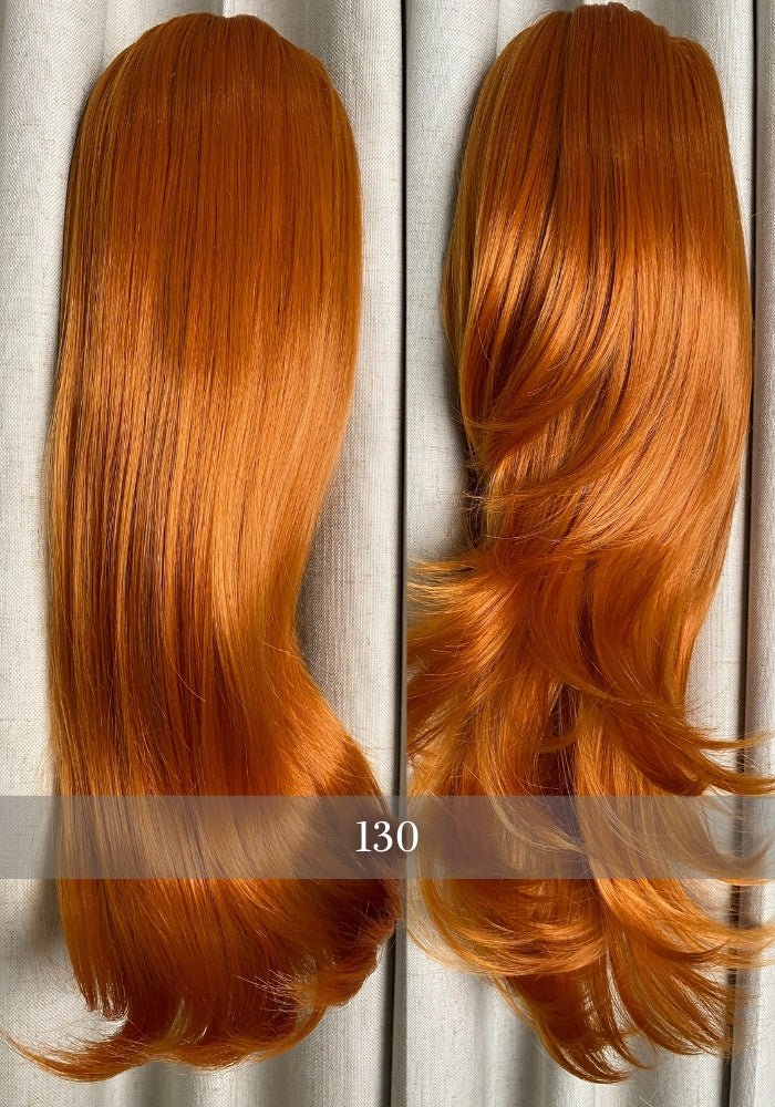 Amy | Synthetic Clip In Ponytail Extension