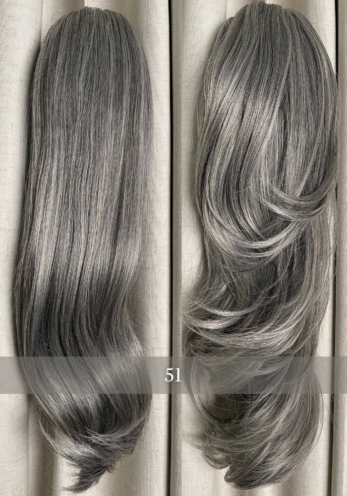 Amy | Synthetic Clip In Ponytail Extension