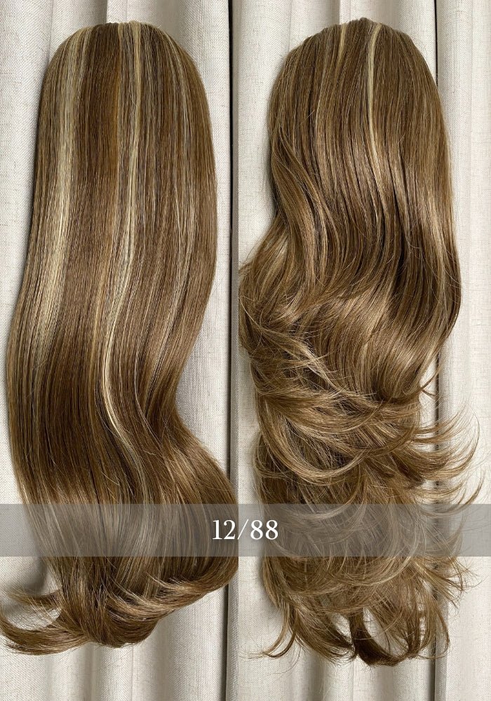Amy | Synthetic Clip In Ponytail Extension