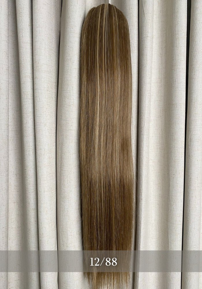 Anna | Synthetic Clip In Ponytail Extension