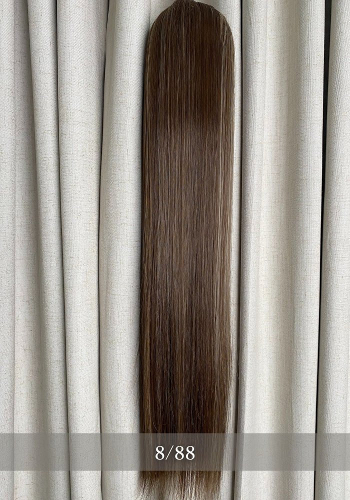 Anna | Synthetic Clip In Ponytail Extension