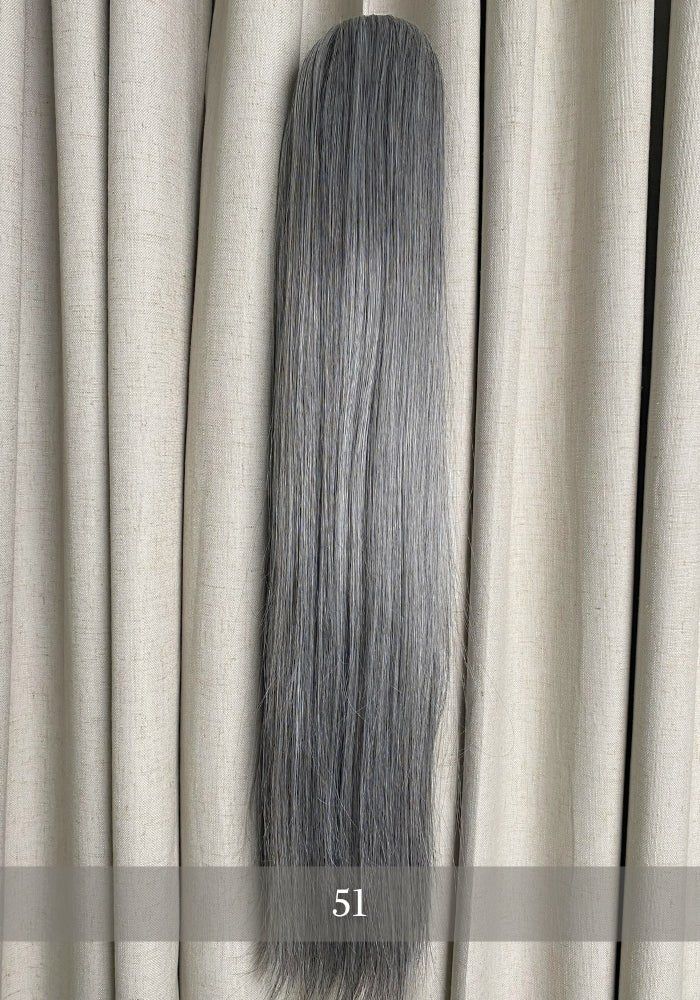 Anna | Synthetic Clip In Ponytail Extension