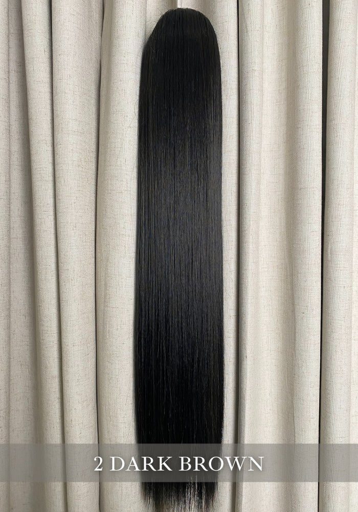 Anna | Synthetic Clip In Ponytail Extension