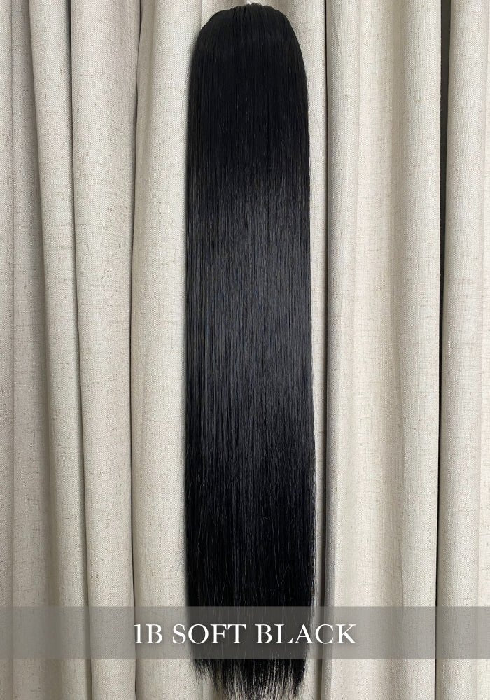 Anna | Synthetic Clip In Ponytail Extension