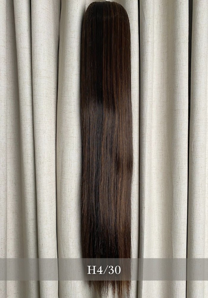 Anna | Synthetic Clip In Ponytail Extension