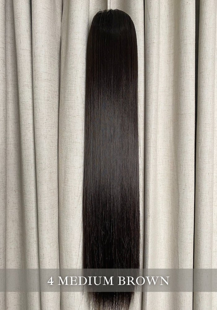 Anna | Synthetic Clip In Ponytail Extension