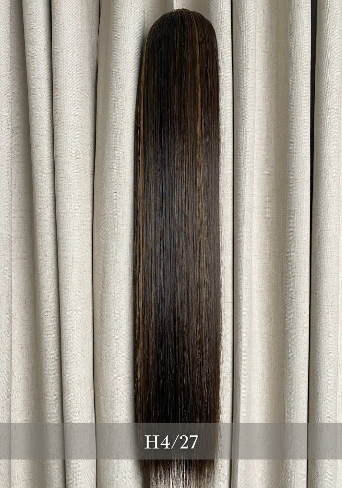 Anna | Synthetic Clip In Ponytail Extension
