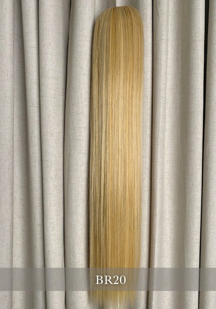 Anna | Synthetic Clip In Ponytail Extension