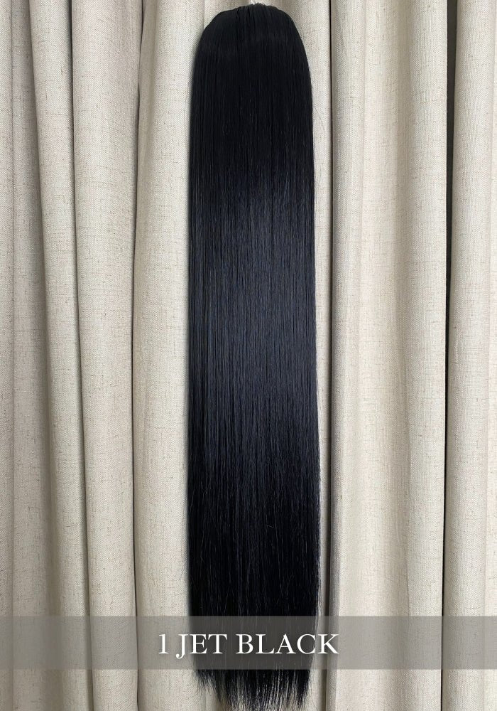 Anna | Synthetic Clip In Ponytail Extension