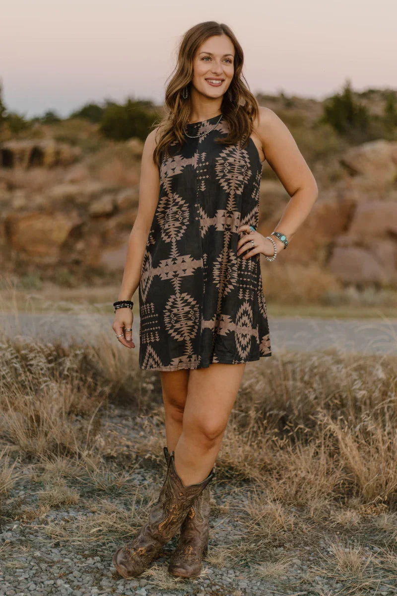 Sterling Kreek Aztec After Dark Dress