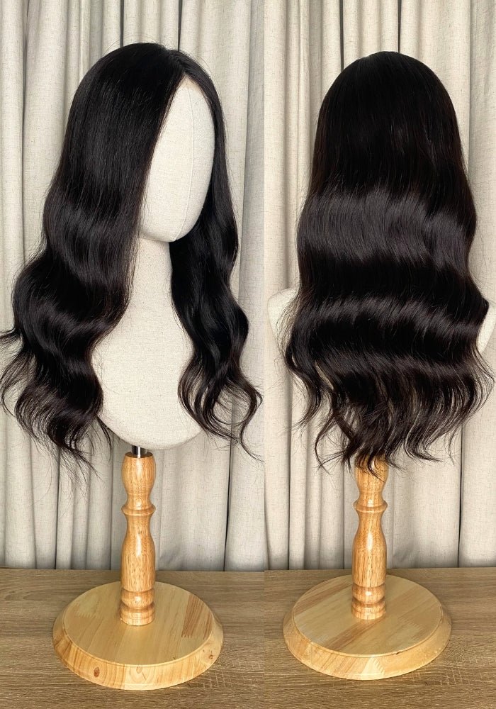 Black Lotus | 100% Human Hair Lace Front Wig (Silk Base Top)