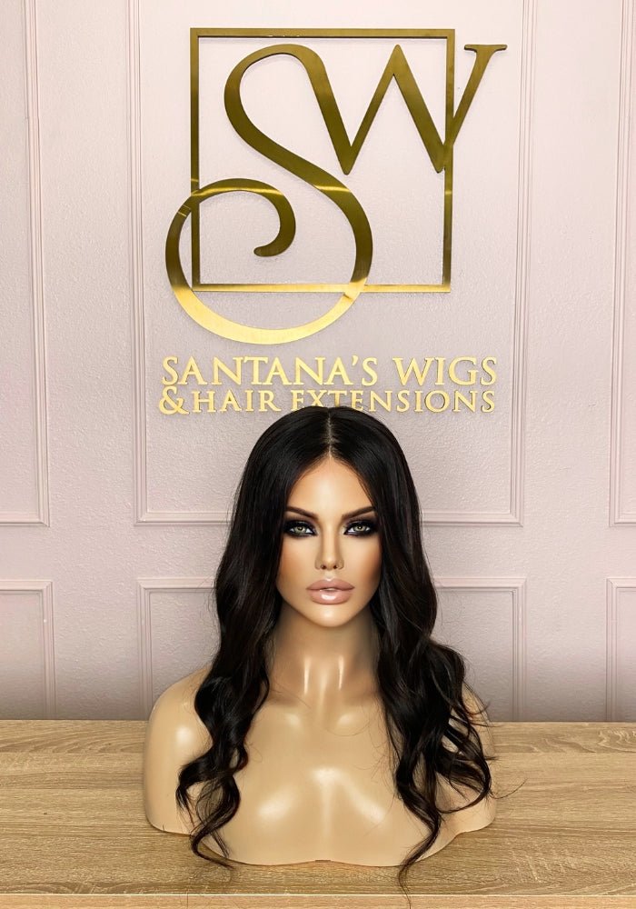 Black Lotus | 100% Human Hair Lace Front Wig (Silk Base Top)