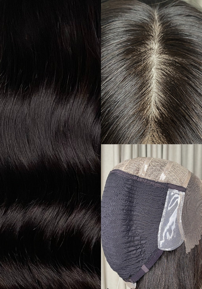 Black Lotus | 100% Human Hair Lace Front Wig (Silk Base Top)