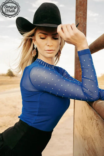 Sapphire In the Ocean Top
