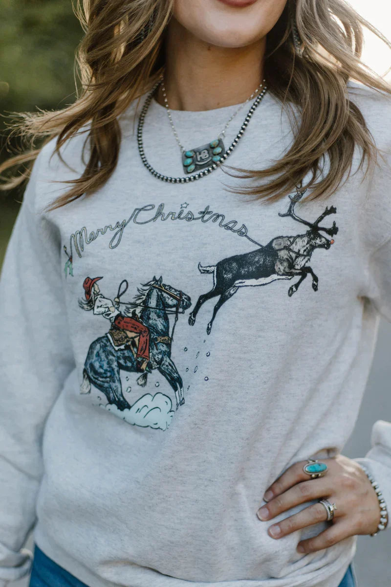 Sterling Kreek Santa's Breakaway Babe Top*