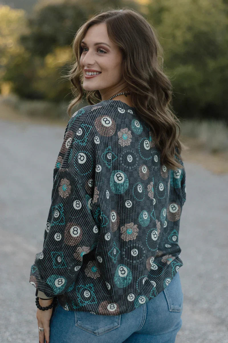 Sterling Kreek Break Shot Blossom Top