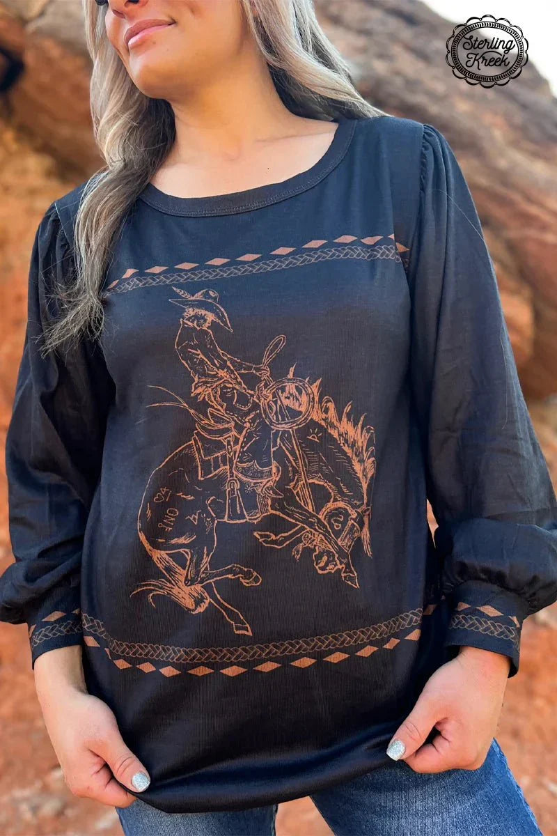 Sterling Kreek Western Hot Seat Top