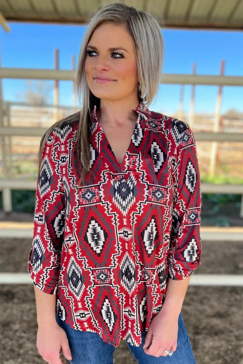 Sterling Kreek Canyon Sunset Top