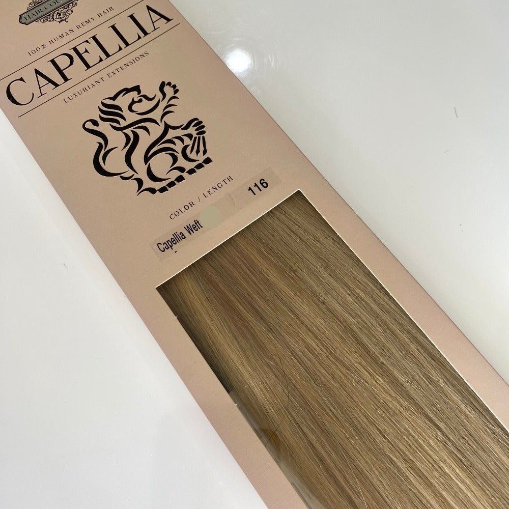 Capellia | Remy Human Hair Weft Extension 18inches