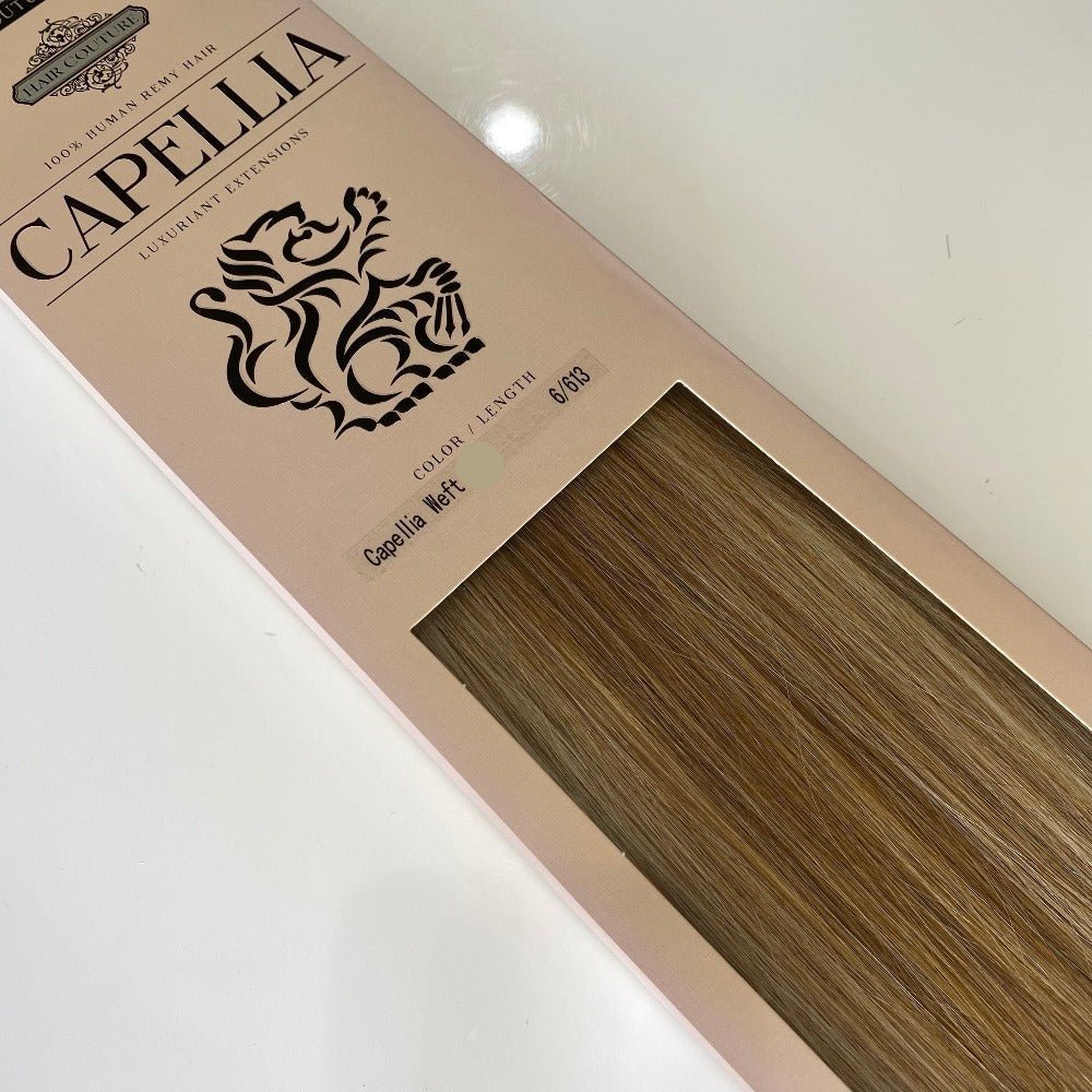 Capellia | Remy Human Hair Weft Extension 18inches