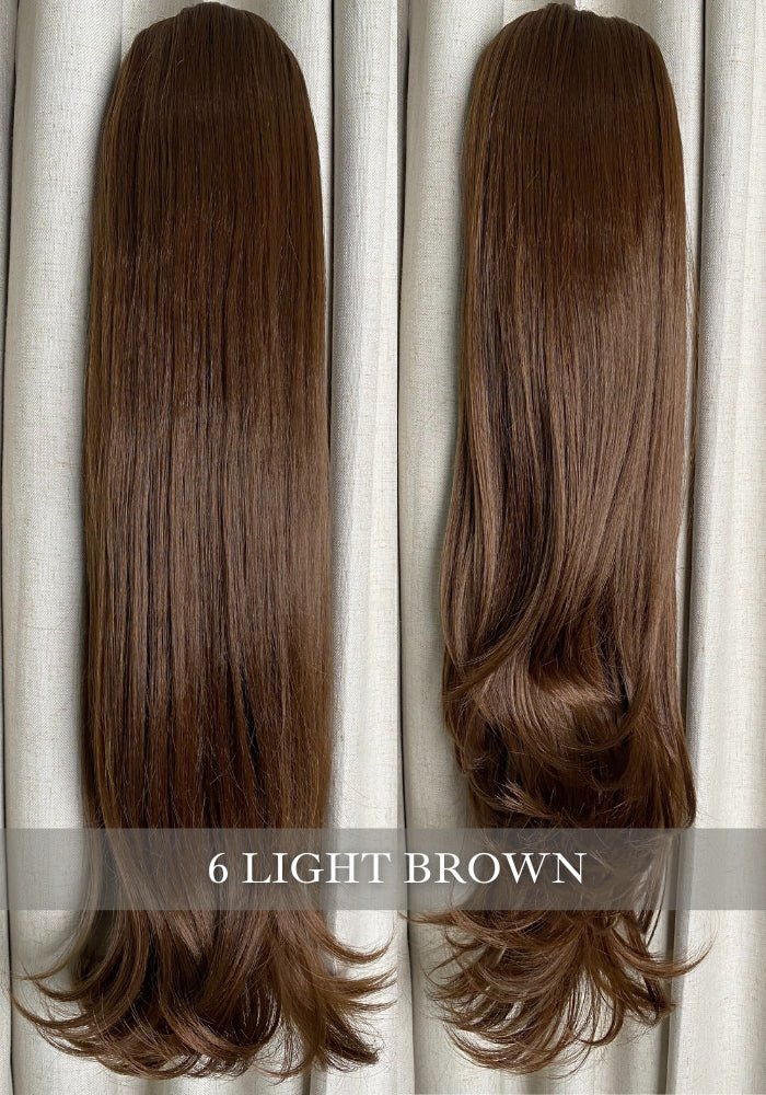 Coco | Synthetic Clip In Ponytail Extension