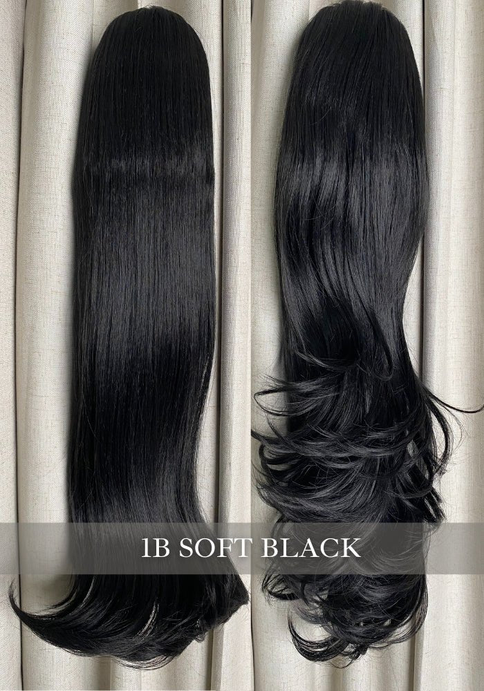 Coco | Synthetic Clip In Ponytail Extension