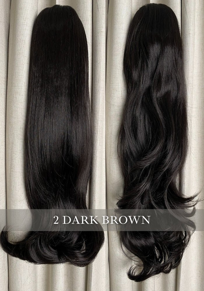 Coco | Synthetic Clip In Ponytail Extension
