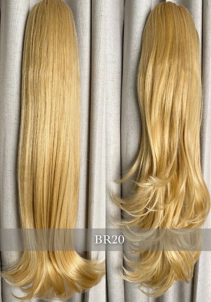 Coco | Synthetic Clip In Ponytail Extension