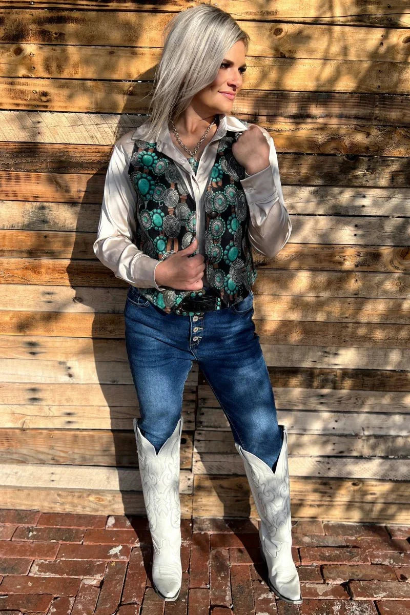 Sterling Kreek Concho Queen Vest