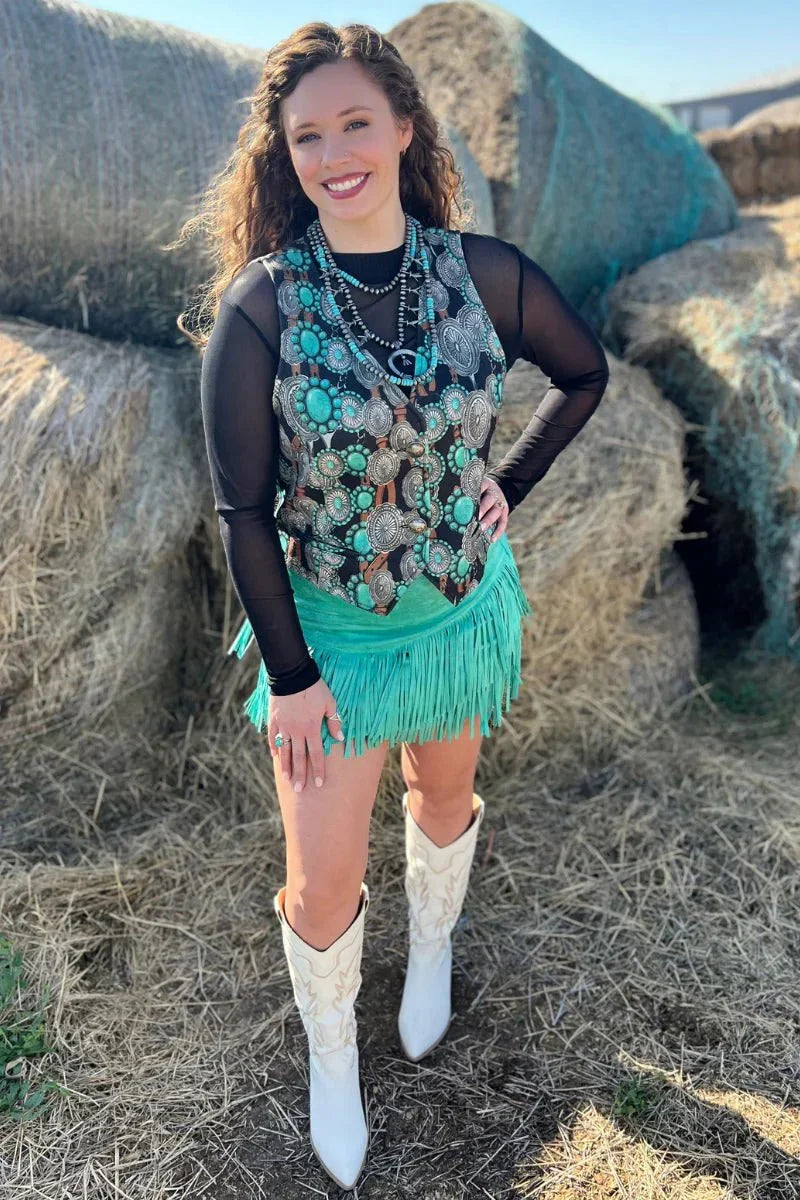 Sterling Kreek Concho Queen Vest