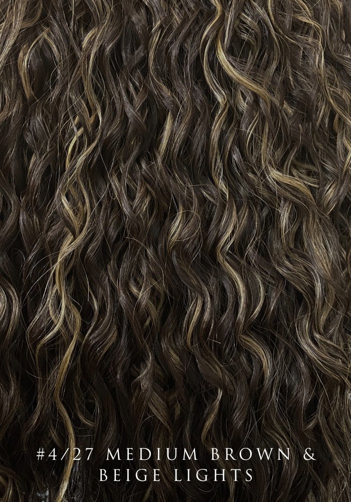 Curly Synthetic Hair Extensions | 9 Piece Clip-In 22inches