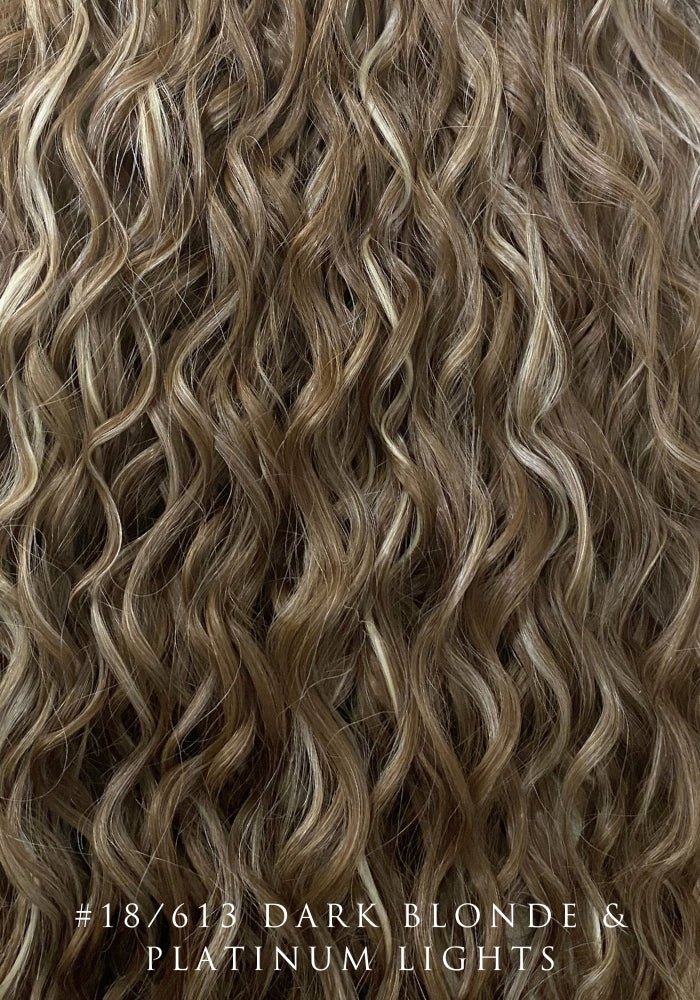 Curly Synthetic Hair Extensions | 9 Piece Clip-In 22inches