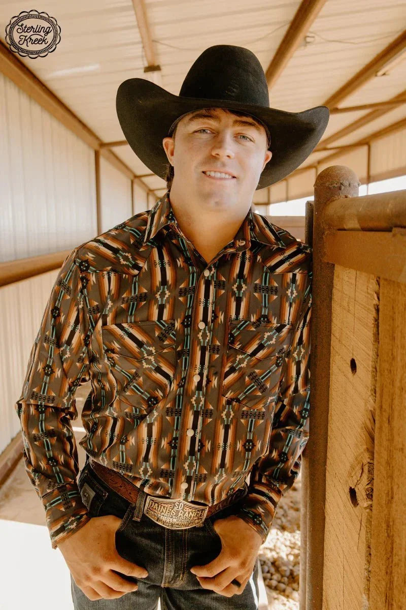 Mens Buffalo Bill Button Up*