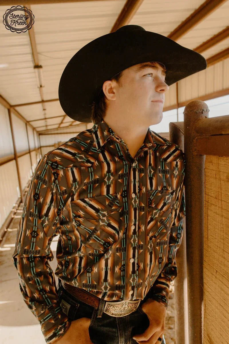 Mens Buffalo Bill Button Up*