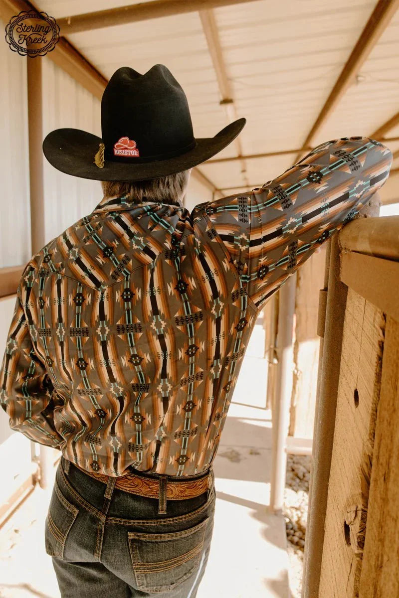 Mens Buffalo Bill Button Up*