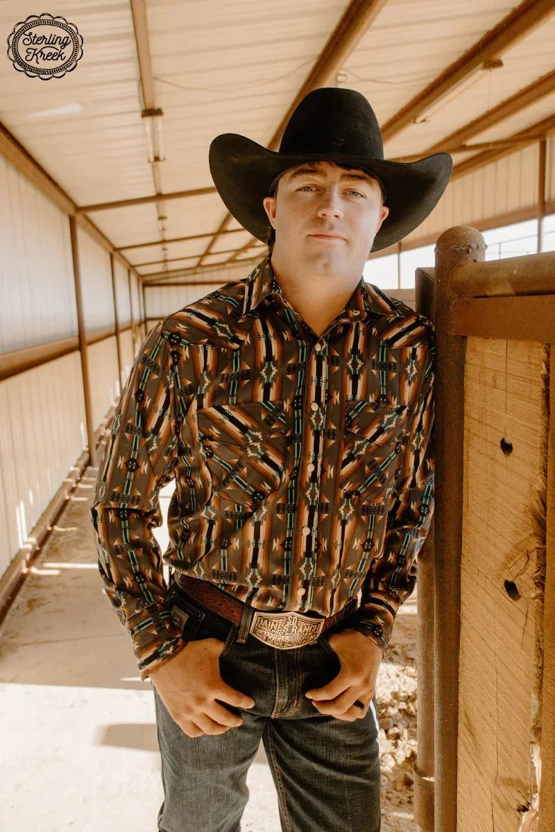 Mens Buffalo Bill Button Up*