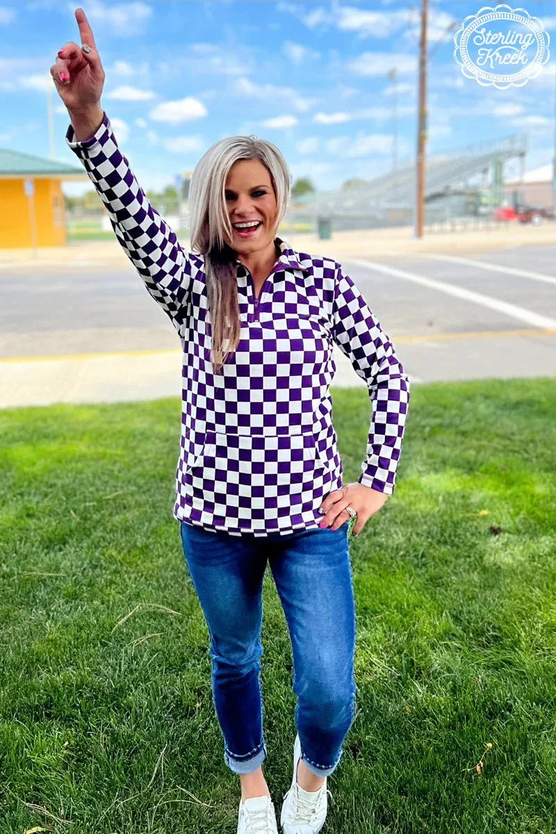 Sterling Kreek Purple Pep Rally Pullover