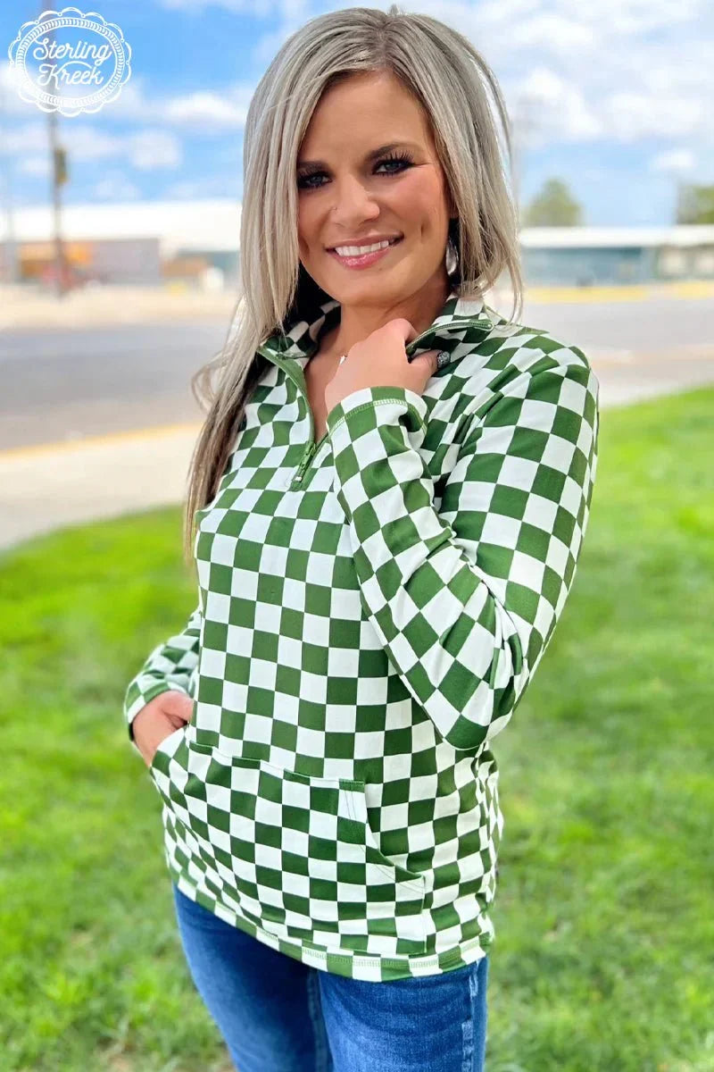 Sterling Kreek Green Pep Rally Pullover
