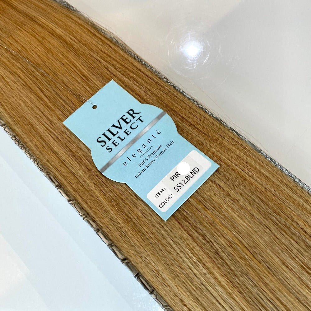 Elegante | Premium Indian Remy Human Hair Weft Extensions 18inches