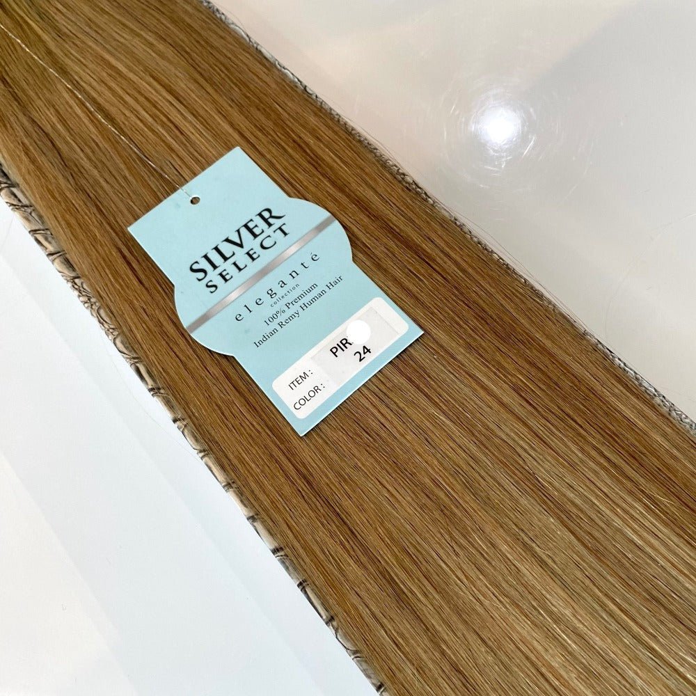 Elegante | Premium Indian Remy Human Hair Weft Extensions 18inches