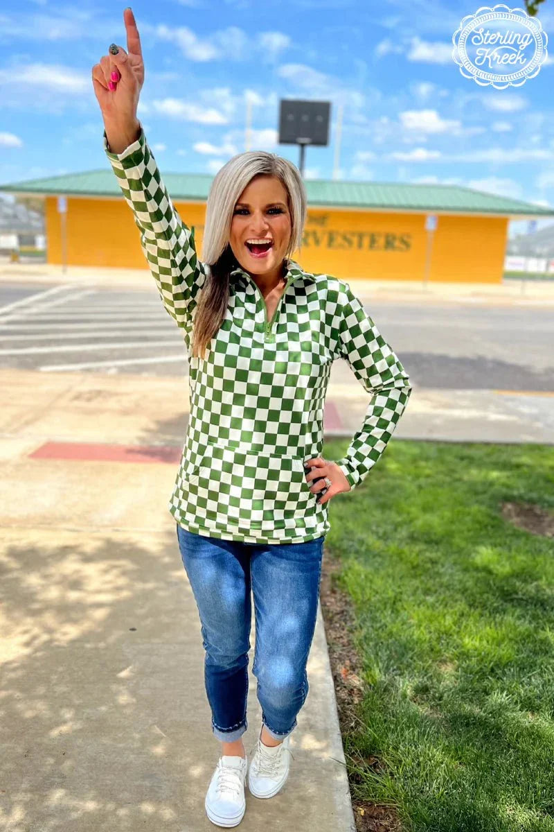 Sterling Kreek Green Pep Rally Pullover