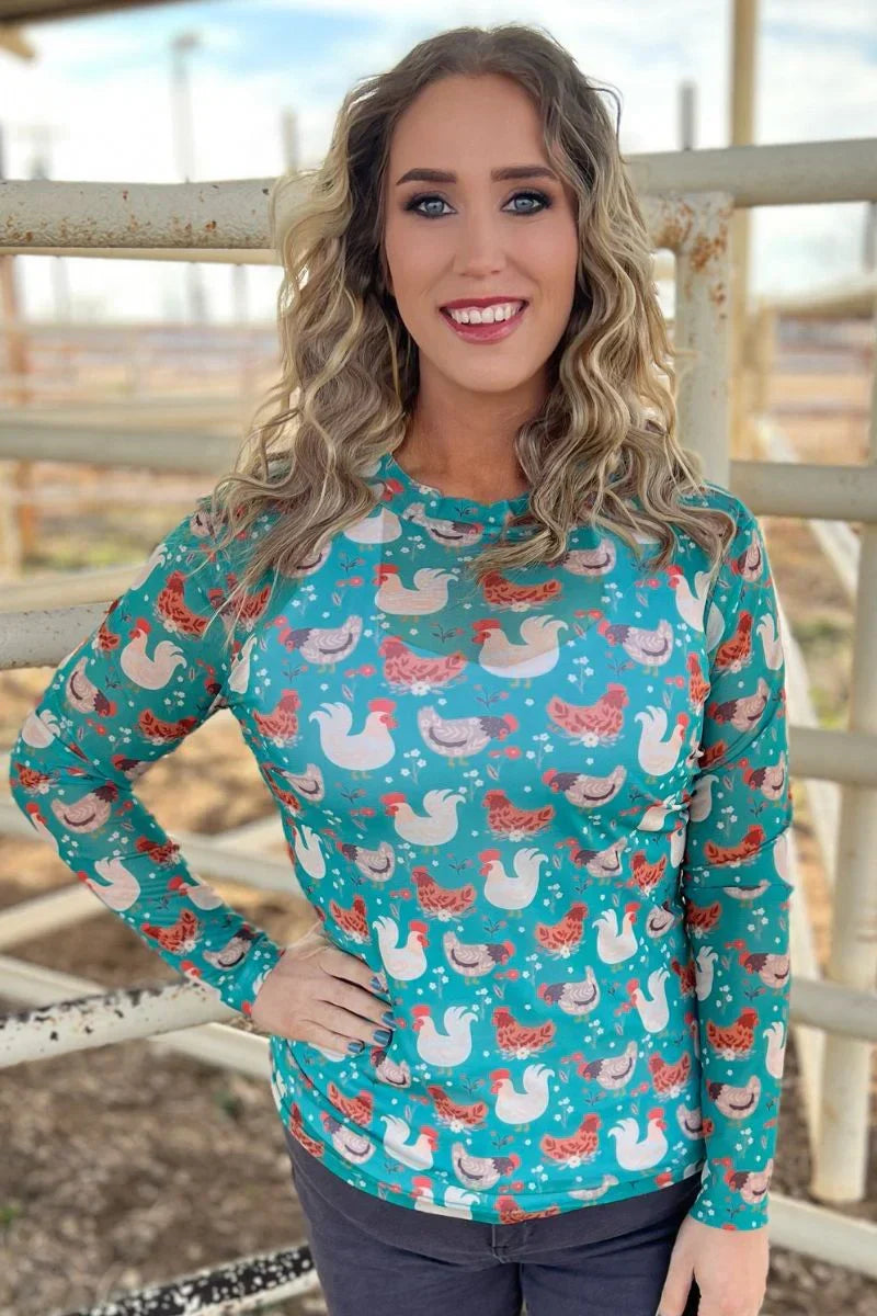Sterling Kreek Fly The Coop Mesh Top