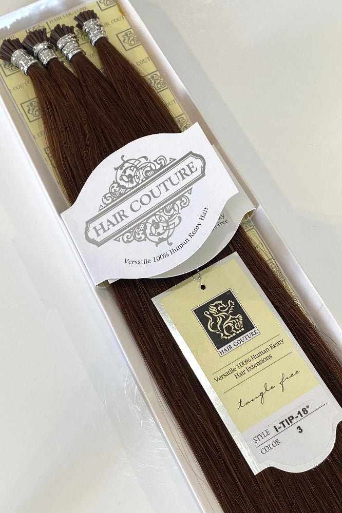 Hair Couture | 100% Remy Human Hair I-TIP Extensions 18inches