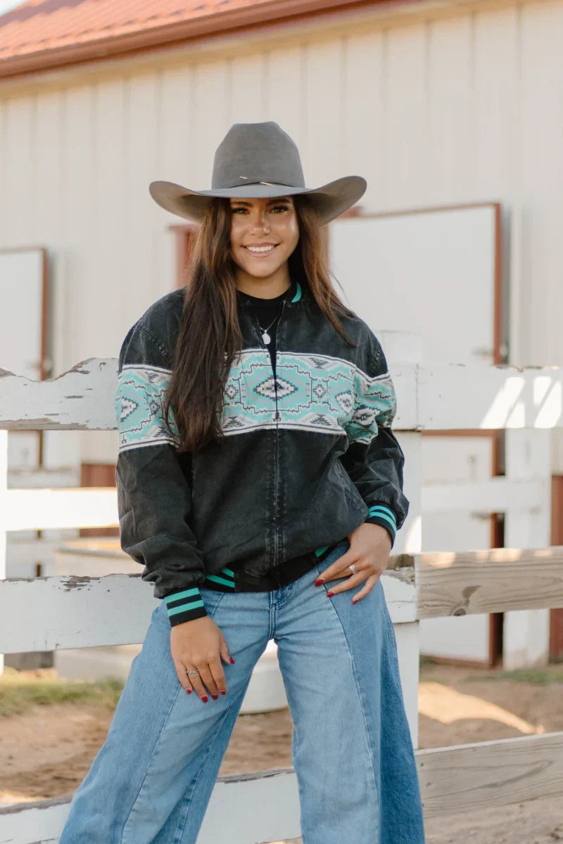 Sterling Kreek High Desert Horizon Bomber Jacket