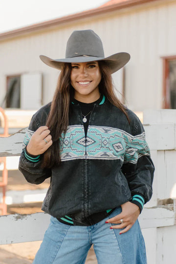 Sterling Kreek High Desert Horizon Bomber Jacket