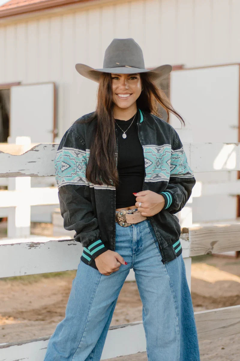 Sterling Kreek High Desert Horizon Bomber Jacket