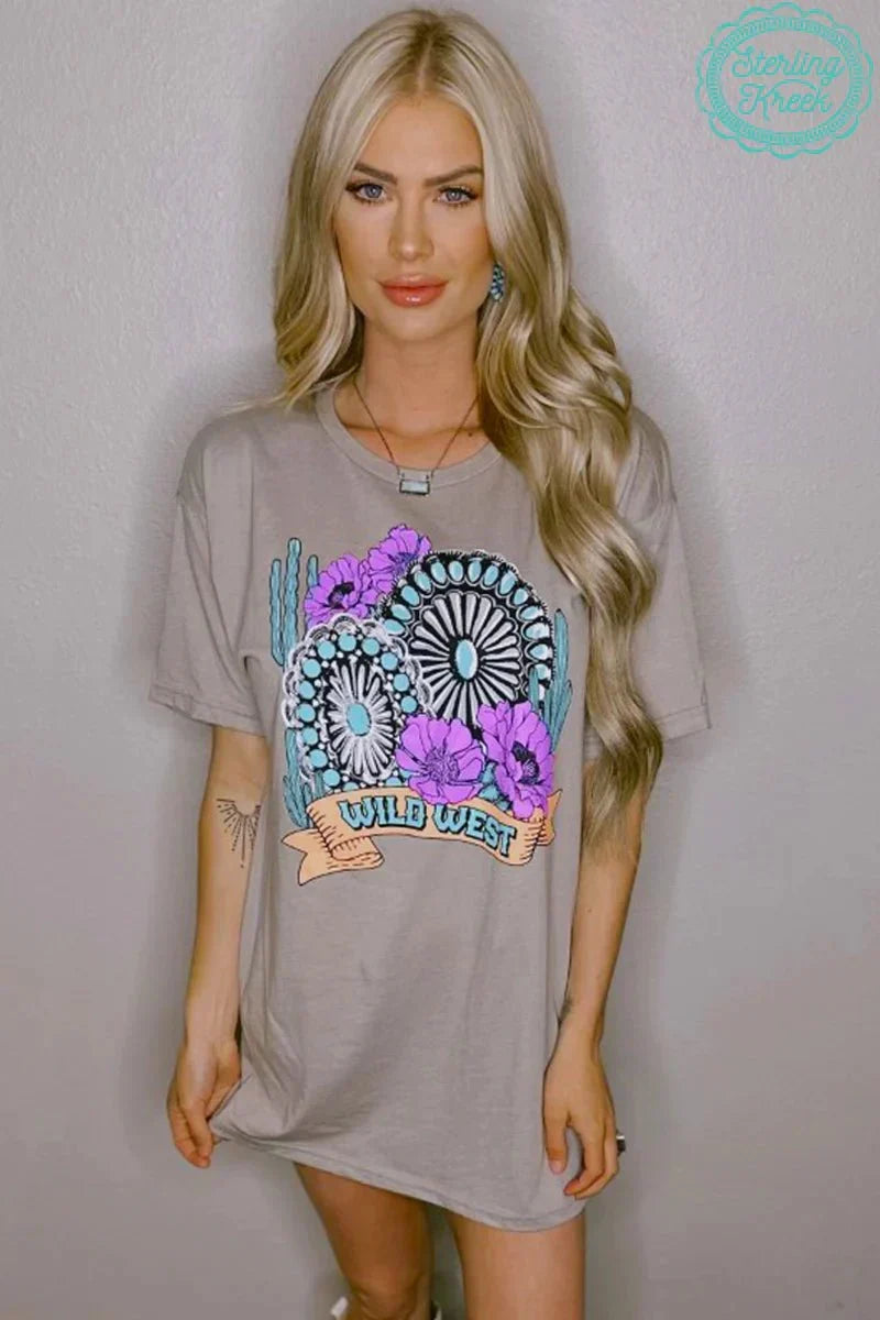 Wild West T-Shirt Dress